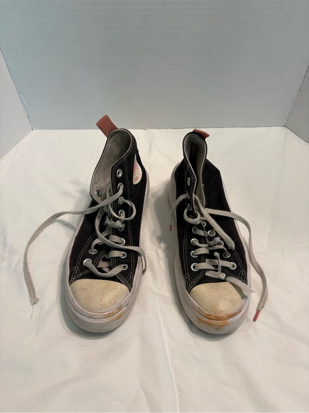 Converse Chuck Taylor All Star Move High Top Platform Sneakers Black Size 7 - Picture 3 of 9
